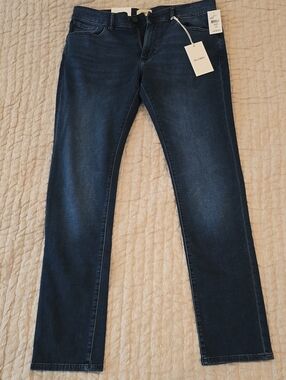 DL1961 Skinny Leg Jeans in Dark Indigo 33Wx34L